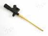 KLEPS2600SW Clip-on probe; pincers type; 6A; black; Grip capac: max.3.5mm; 4mm