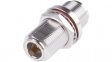 R161730000 Straight Adapter, N Socket - N Socket, 50Ohm