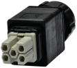 09352320421 Cable socket 6.5...9.5 mm, Han PushPull Power 4/0, 5
