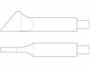 C105-111, Жало; "лопатка"; 3,5x0,7мм, JBC TOOLS