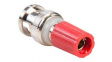 3430-2 Binding Post with BNC Plug 4mm Red