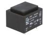 BV EI 303 2801 Трансформатор: залитый; 1,5ВА; 230ВAC; 10В; 150мА; Монтаж: на плату
