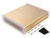 ALUG706GD160-C Корпус: универсальный; Х:146,6мм; Y:169мм; Z:41,6мм; золотистый