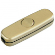 5055-010.01 Cord in-line switch, 1-pole, 250 VAC, Gold