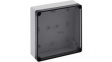 11101301 Plastic Enclosure Without Knockouts, 182 x 180 x 63 mm, Polystyrene, IP66, Grey
