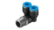 QSYL-3/8-10 Push-In Y-Fitting, 59.5mm, Compressed Air, QS