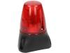 LEDA100-01-02 Сигнализатор: светозвуковой; 8?20ВDC; Цвет: красный; IP65; 140г