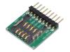 IQRF-BB-01, Адаптер; SIM,штыревой; адаптер; Совместим с: DCTR-72DAT, IQRF TECH