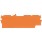 2002-1392, End plate,orange, Wago