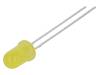LL-503YD2E-2Y LED; 5мм; желтый; 38-43мкд; 40°; Поверхность: выпуклая