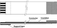 687708050002 Flat flexible cable-Number of poles 8, 0.05 m