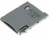 115A-ADA0-R02, Разъем: для карт памяти; SIM; push-push; SMD; позолота; PIN:6; 250В, ATTEND