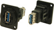 CP30205NM3B USB Adapter in XLR Housing, 9, USB 3.0 A