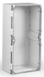 WPCP306018T Cubo W 300 x 600 x 185, с петлями и замками, рамная вставка, прозрачная крышка,