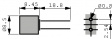 0034.6719 Предохранитель: плавкая вставка; медленный; 2,5А; 250ВAC; PCB,THT