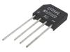 NTE5320 Однофазный выпрямительный мост; Urmax:1кВ; If:4А; Ifsm:200А; THT