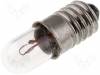 LAMP-ML378/3 Лампа: миниатюрная; 6В; 0,9Вт; E5,5; цилиндрический; O4,7мм; L:15мм