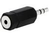 AC-018-1, Адаптер; Jack 2,5мм гнездо, вилка Jack 3,5мм; stereo, Ninigi