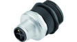 99 0693 500 04 M12 Panel Mount Plug, 3+PE, M20, S-Coded, Screw
