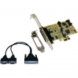 EX-45352 PCI-E x1 Card2x RS422/485 DB9M (Cable)