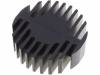 SK57820SA, Радиатор; для диод LED; O:60мм; H:20мм; Цвет: черный, Fischer Elektronik