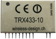 TRX433-10A ISM module 139 Channels in 12.5 kHz grid 4 km