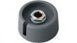 A3031638 Control knob with recess grey 31 mm
