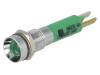19050351, Вогнутый; 24ВDC; Отв: O8мм; IP67; коннекторы 2,8x0,8мм; металл, CML SEMICONDUCTOR PRODUCTS