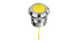 Q25Y5SXXY1AE LED Indicator, Yellow, 25mm, 24V, Wire Lead