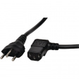 SP-223-06-S Mains cable Type 12-Plug C13 90deg-Socket 1.8 m