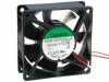 PMD1207PTB1-A.(2).GN Вентилятор: DC; осевой; 12ВDC; 70x70x25мм; 83,25м3/ч; 45дБА; 24AWG