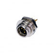 RT4MP Mini XLR, Receptacle, 4 Poles Soldering Connection Nickel - Plated