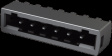 14110413002000 Connector Series har-flexicon Pitch 2.54 mm, 4 Poles