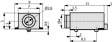 M02-641A0 Jack panel socket nickel-plated 3P