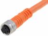 DOL-0803-G05M, Соединительный кабель; M8; PIN:3; прямой; 5м; вилка; 60ВAC; 4А, SICK