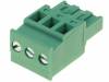 2EDGKA-5.08-03P-14-00A(H) Разъемный клеммник; вилка; "мама"; 5,08мм; угловой; 10А; 320В