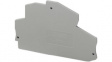 3038503 D-STTBS 2,5 End plate, Grey