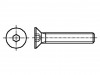 1099868 Винт; M2x8; DIN: 7991; Головка: потайная; шестигранный; HEX 1,3мм