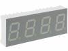 CC04-41SRWA Дисплей: LED; 7-сегментный; 10мм; красный; 8-18мкд; катод; II.зн:4