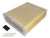 ALUG708GD200-C Корпус: универсальный; Х:177,6мм; Y:209мм; Z:61,1мм; золотистый