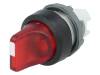 1SFA611212R1101 Переключатель: поворотный; 2; 22мм; красный; Подсвет: MLB-1; IP66