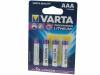 BAT-FR03/V Батарея: литиевая; 1,5В; AAA, R3; Кол-во бат:4; O10,5x44,5мм