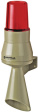 58015268 Warning light horn red
