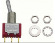 RND 210-00446 Miniature Toggle Switch, On-None-On, Soldering Lugs