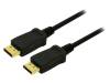 CV0029, Кабель; вилка DisplayPort, с обеих сторон; 1м; черный, LOGILINK