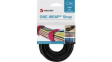 VEL-OW64301 VELCRO Hook and Loop Fastener, 13 mm x 200 mm, Black