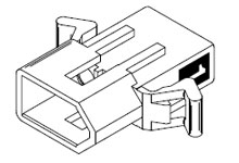 0309-2022, Plug housing Poles 2, Molex