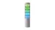 LA6-5DTNWN-RYGBC Stacking Beacon, Floor Mount/Wall Mount, LA6, Red/Orange/Green/Blue/White, 24VDC
