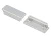 84130040, Заглушка для профилей LED; серебристый; ABS; Назначение: WIDE24, TOPMET