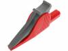 5066-IEC-RT Crocodile clip; 36A; 1kVDC; red; Grip capac: max.41mm